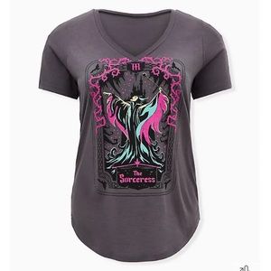 Torrid Maleficent/ Sleeping Beauty Disney Top